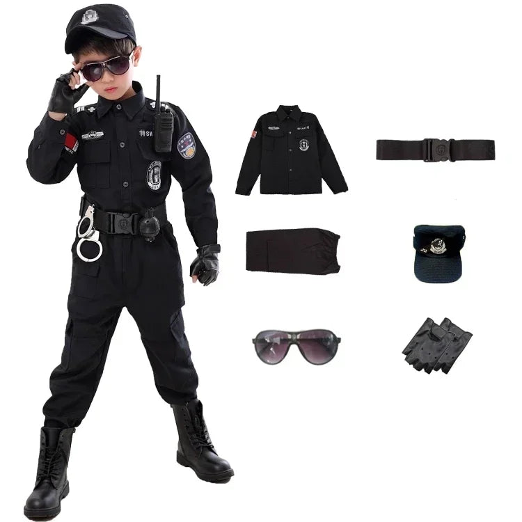 children's police officer costume