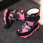 Children Plush Waterproof snow boots