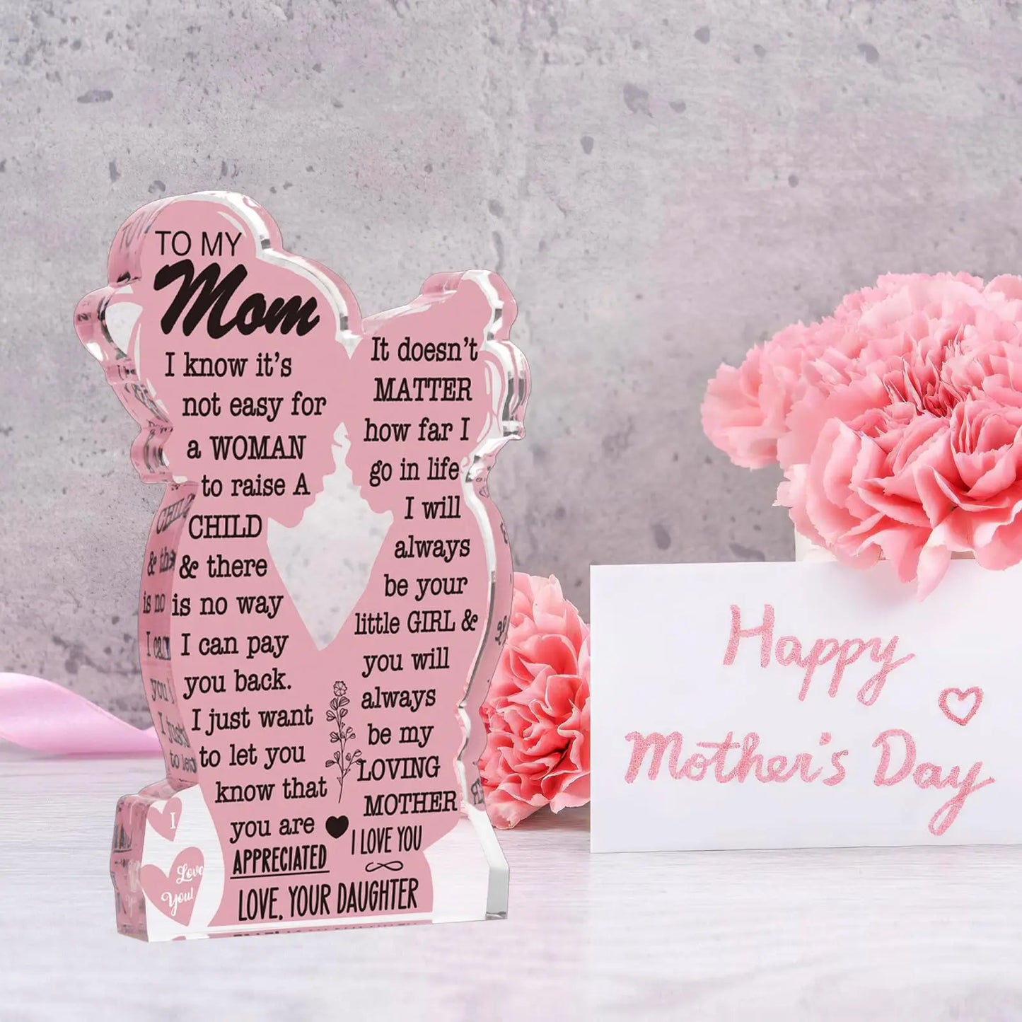 2026 Mother's Day Gift Acrylic Plaque Sign