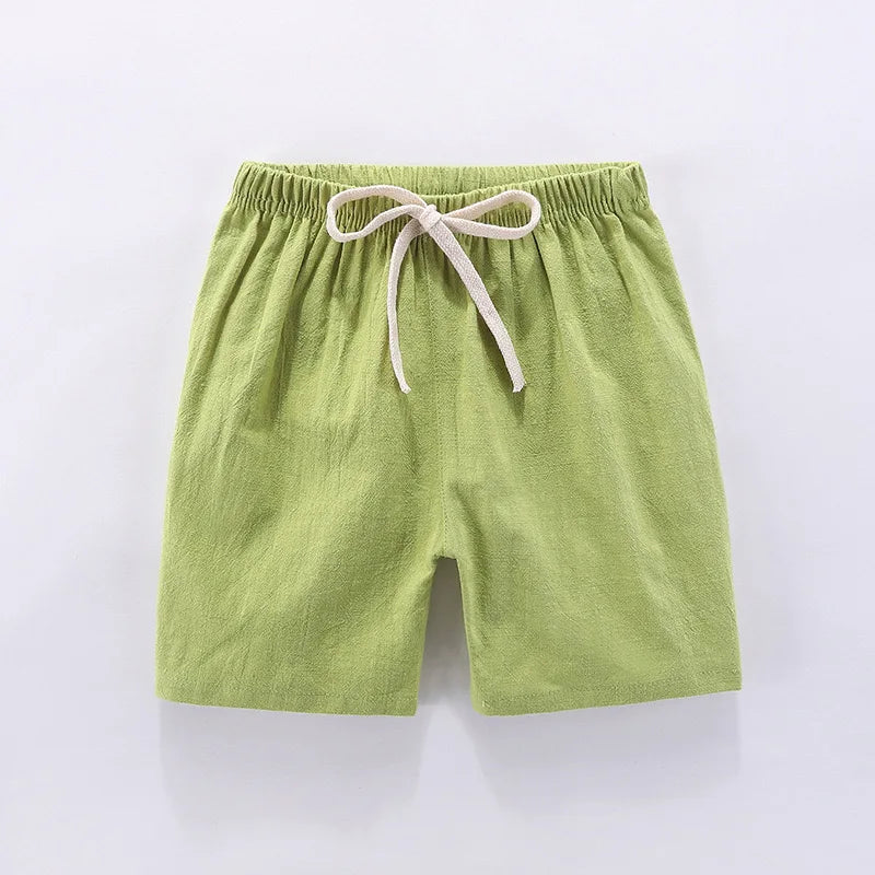 Linen Kids Shorts