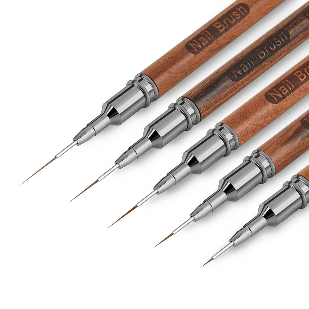 Wooden Nail Art Brushes