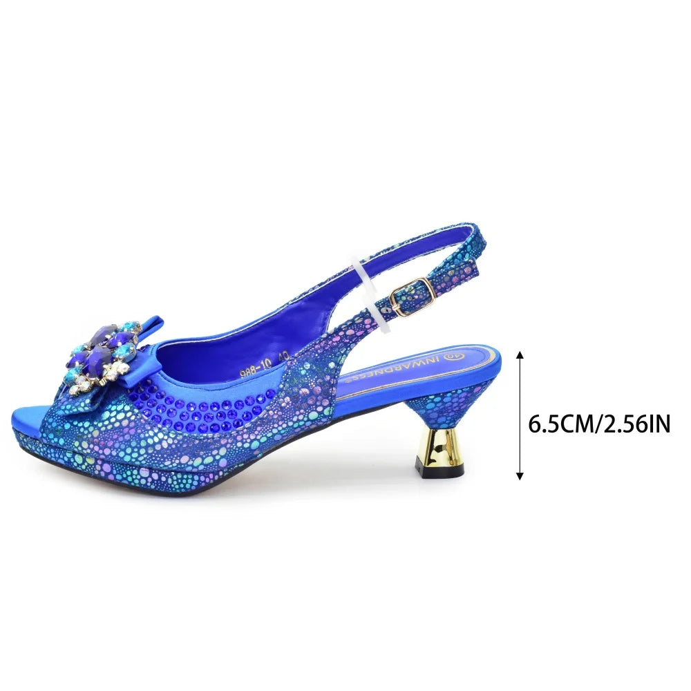 Doershow Shoes with Matching Bag Set