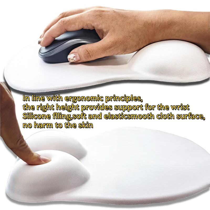 Wrist Rest 3D Soft and Smooth Silicone Mouse Pad
