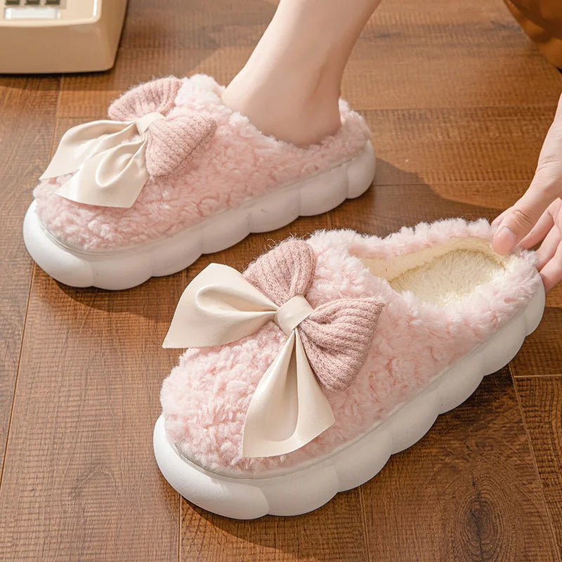 Winter plush Fur Slippers