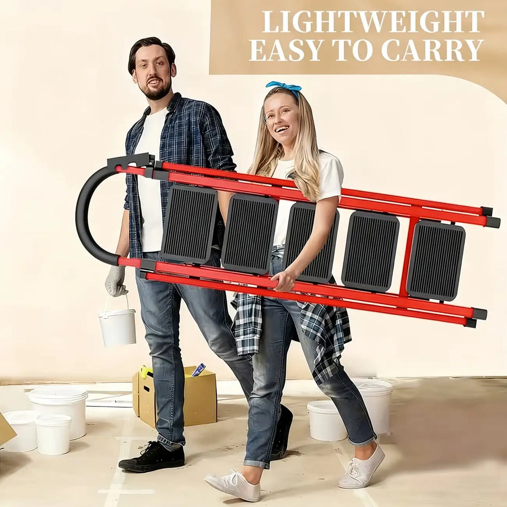 500lbs Load-Bearing Folding Step Ladder,
