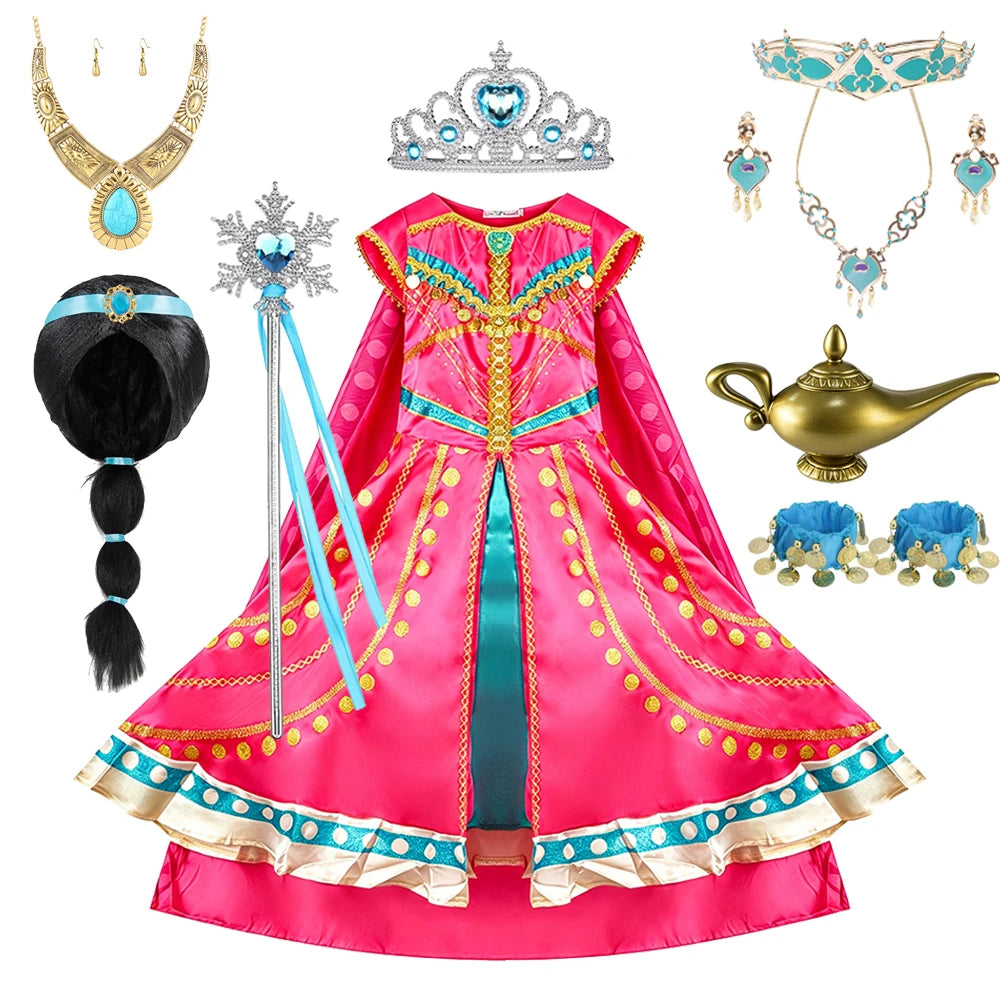 Arabian Dress Magic Lamp Kids Princess Dress