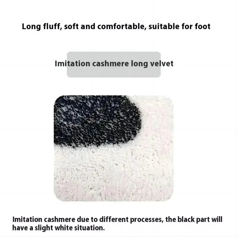 VIKAMA Cute Funky Bathroom Rugs