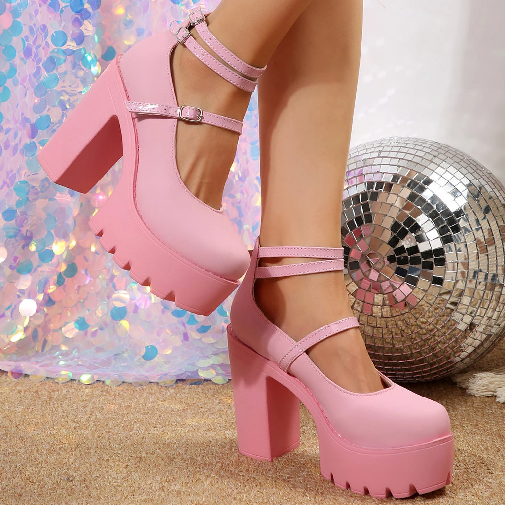 Mary Janes High Heels
