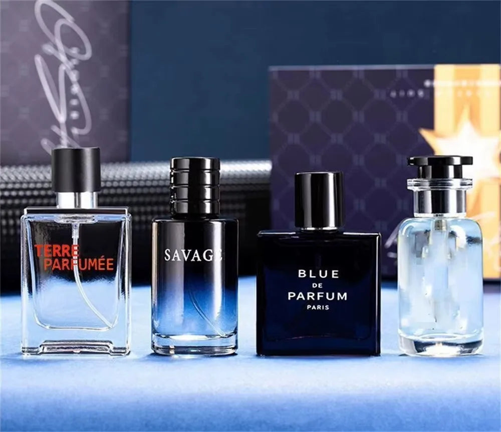 4Pcs Set Men Cologne Gift Box