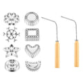 FZCSPEED 4-10-Piece Rosette Iron Set