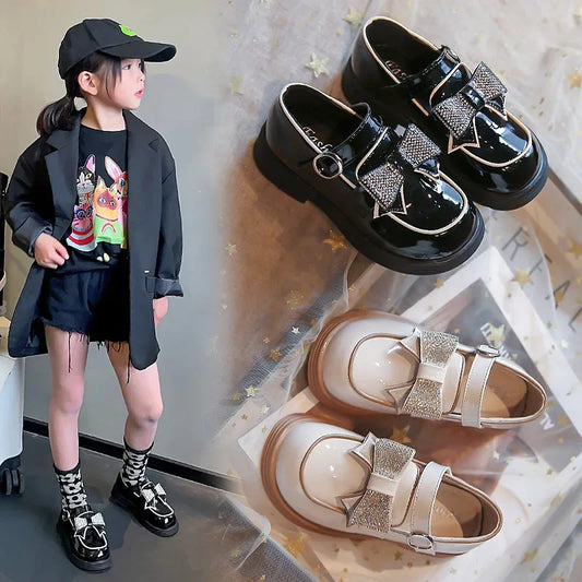 Girls Bowtie Loafers for Girls