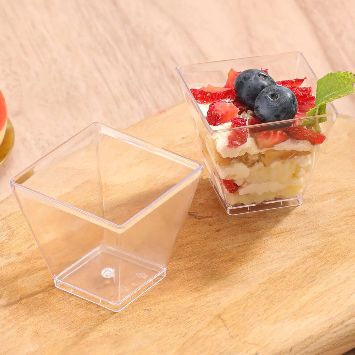 100/50Pack 2OZ Mini Dessert Cups