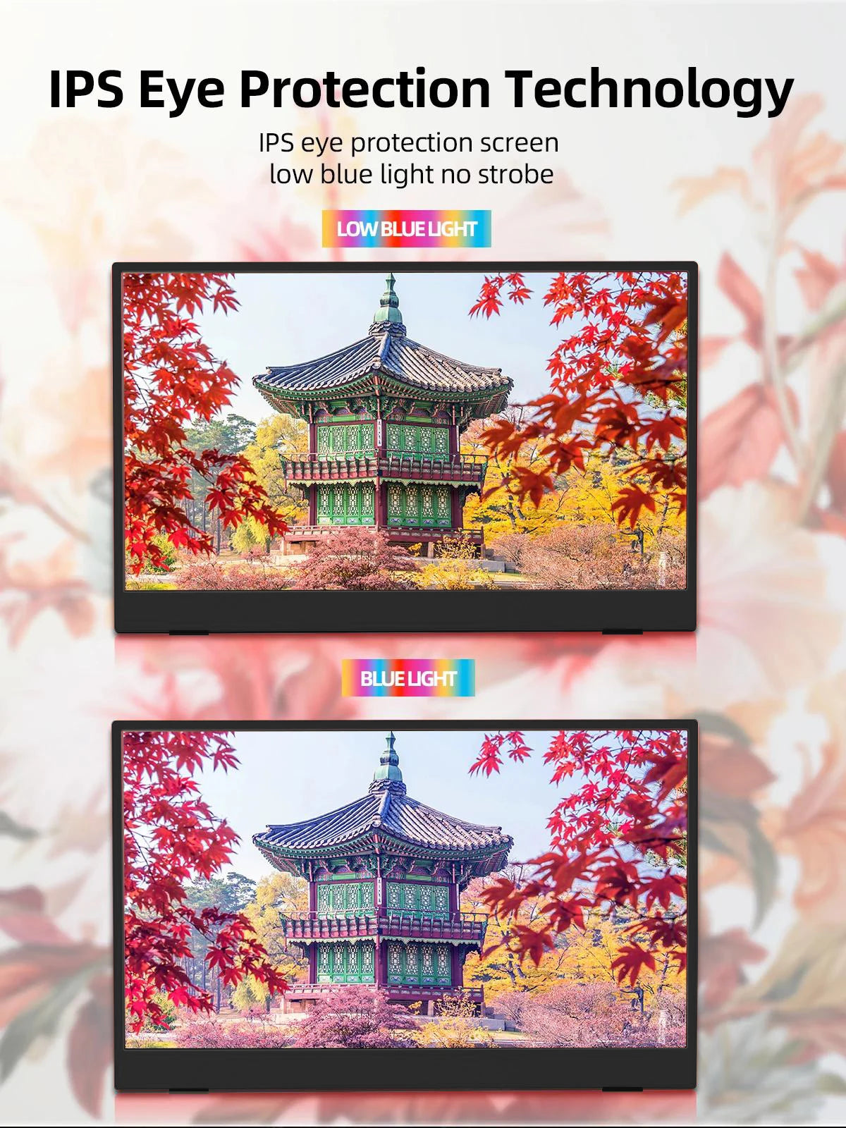 ZSUS 15.6-Inch 1920*1080 Portable Monitor 1080P For Laptop
