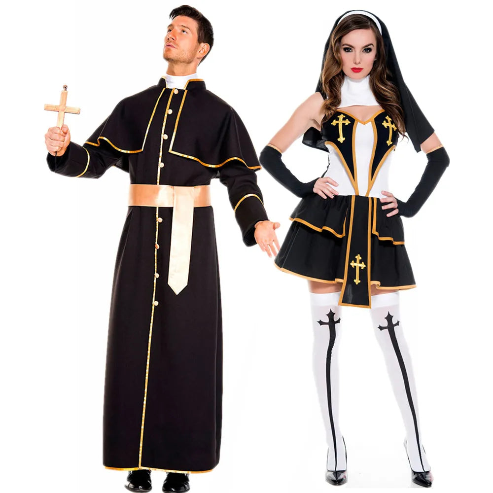 Halloween Religious Pastor  Costumes