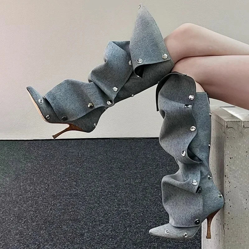 High Heel Long Boots