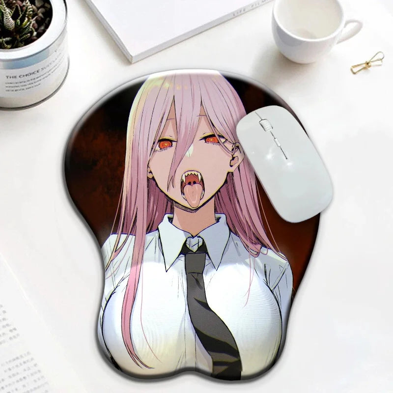 Wrist Rest 3D Soft and Smooth Silicone Mouse Pad