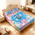 3pcs Cartoon 67 Bedsheet Set