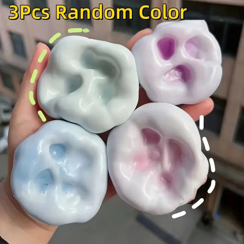 Mustbuy Macaron Color Filled Squishy Toys