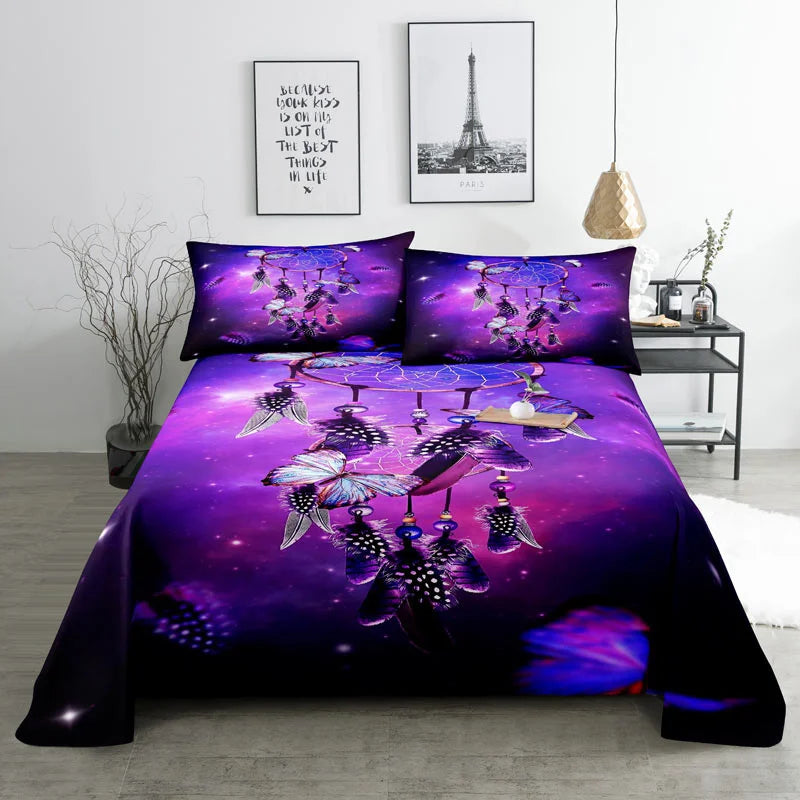 Purple animated Bed Sets