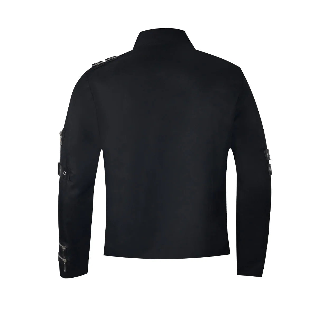 Men Vintage Black Punk Jacket