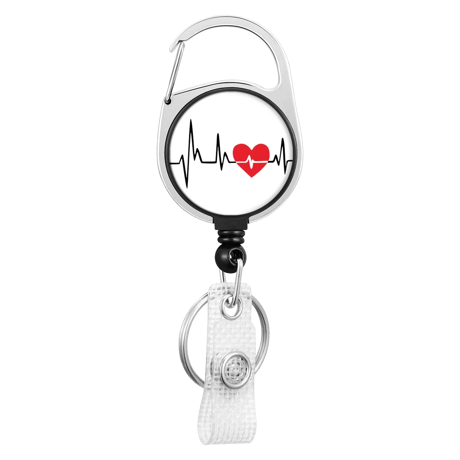 1pc Retractable Worker ID Tag