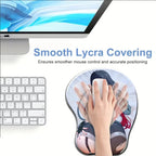 Wrist Rest 3D Soft and Smooth Silicone Mouse Pad
