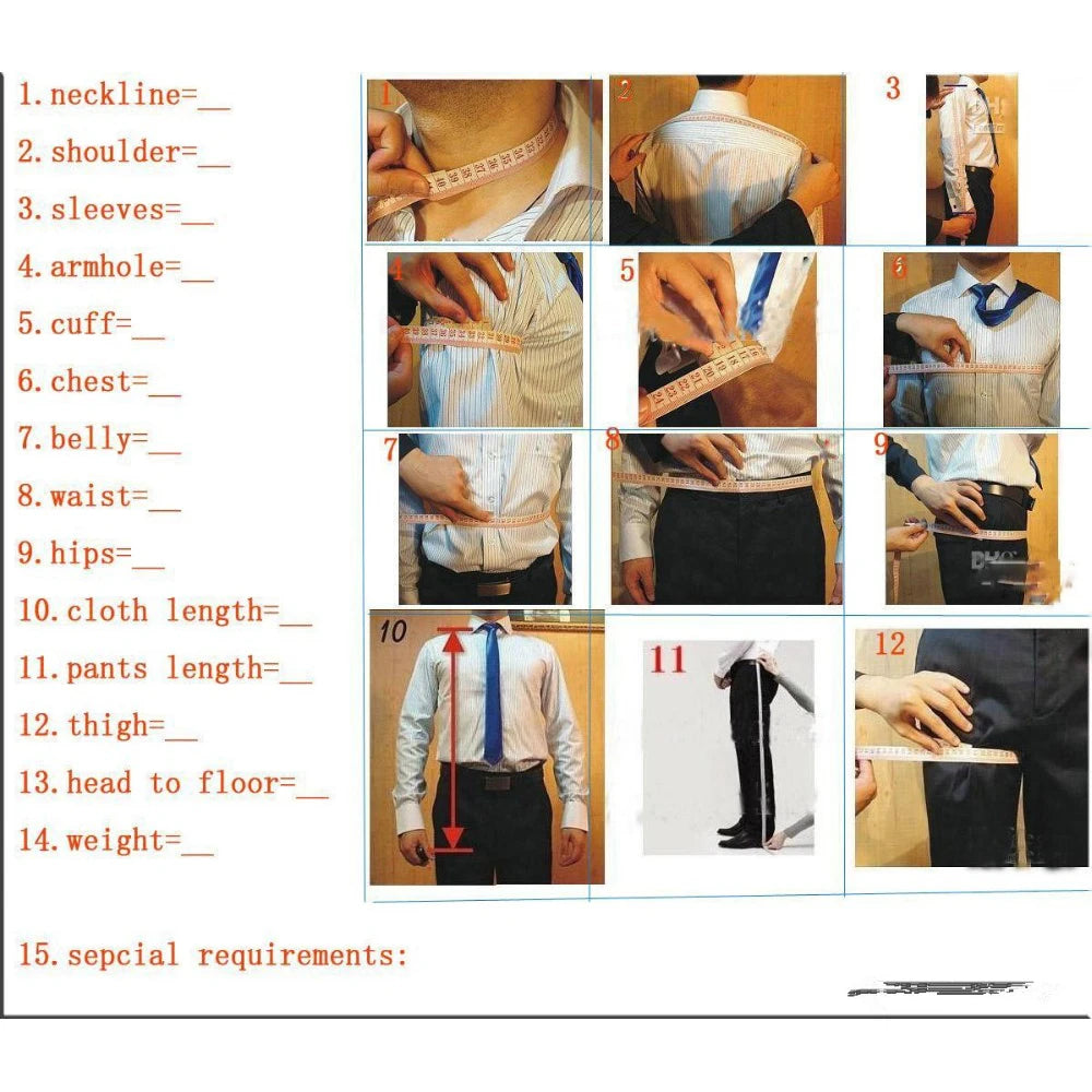 Slim Fit Men's Suits