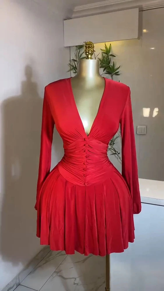 Sandy Casual Mini Length Dress