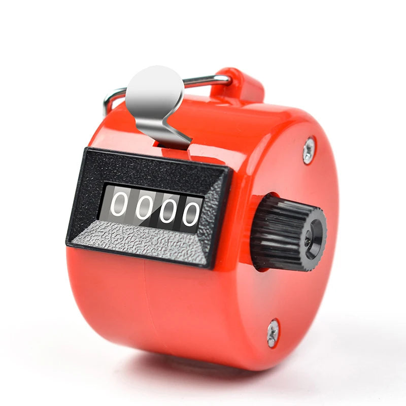 Mechanical Counter Four Digit Manual Recording Traffic