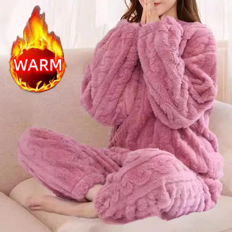 Women's Pajamas Set Winter