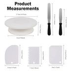 1/6pcs Cake Turntable