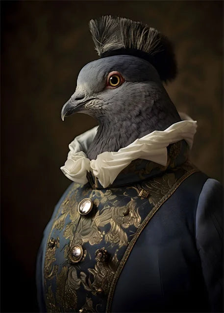 Aristocrat Animals Portrait Posters