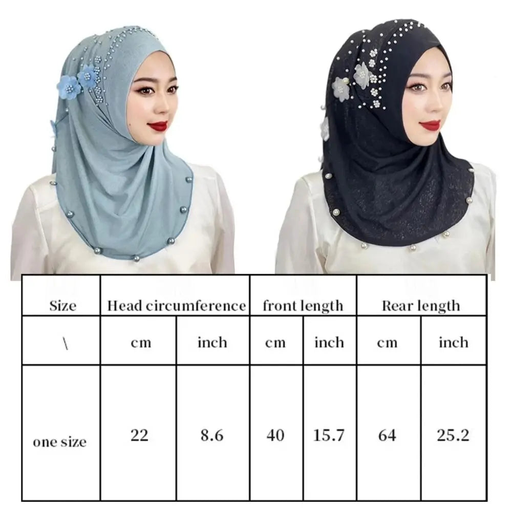 Soft Hijab Simple Head Cover Islamic Headscarf