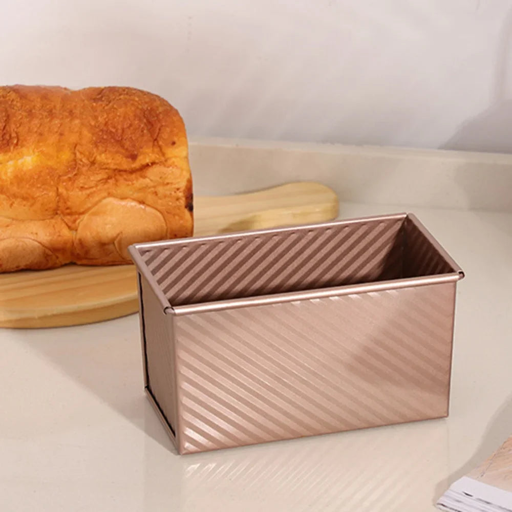 1Pcs Non-Stick Pullman Loaf Pan with Lid
