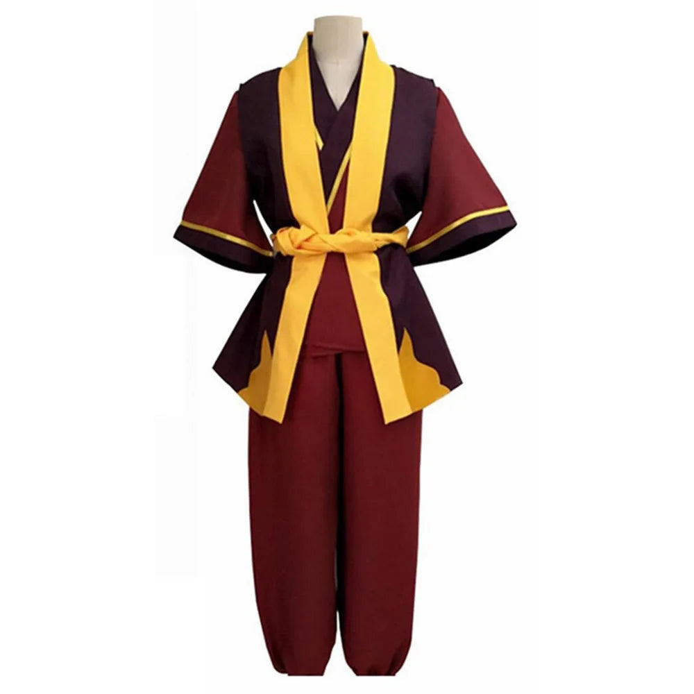Fire Nation Anime Robe Cosplay Set