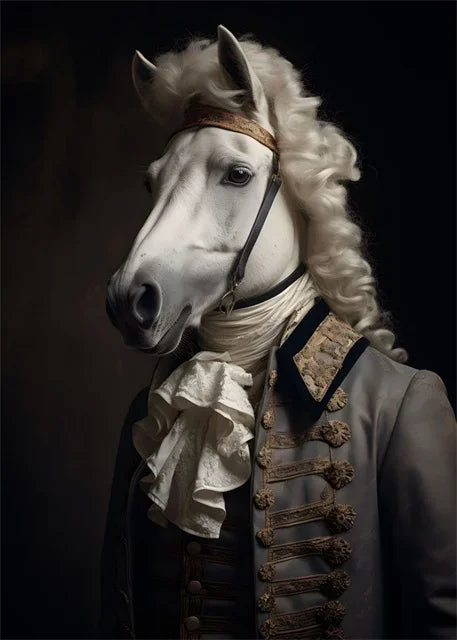 Aristocrat Animals Portrait Posters