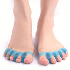 2 soft touch silicone toe spacer
