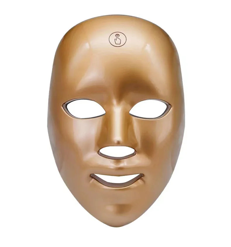 Wireless 7 Colors LED Face & Neck Beauty mask