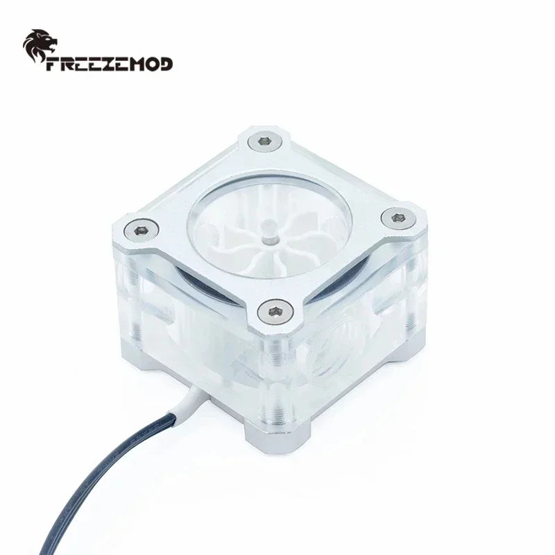 Acrylic RGB Water Cooler Flowmeter