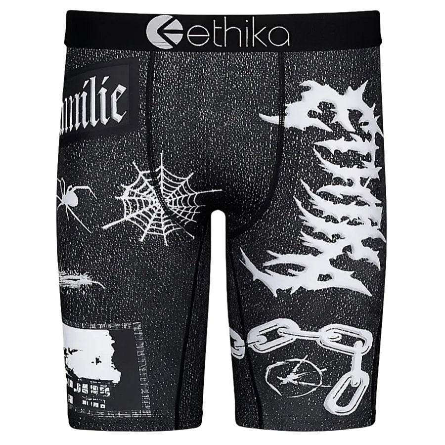 Ice Silk Sport Fitness Men's Boxer Shorts