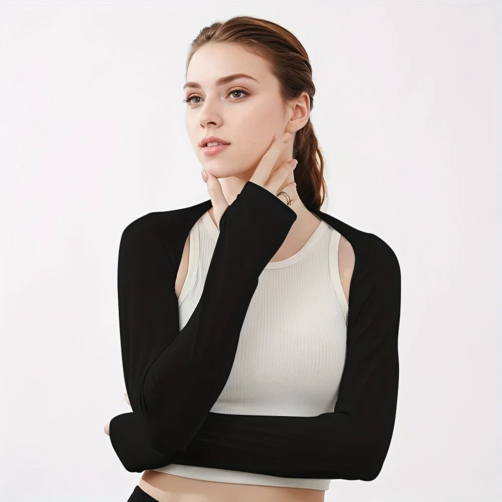 1pc Ice Silk UV Protection Arm Sleeves