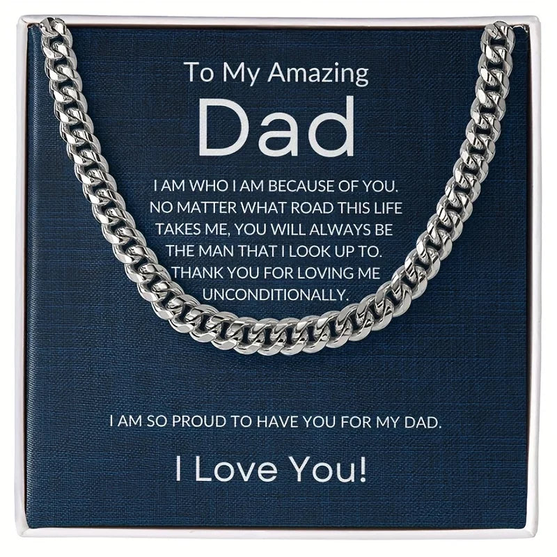 Father's Day jewelry Gifts Box