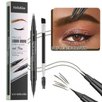 Two-pronged Eyebrow Pencil Waterproof