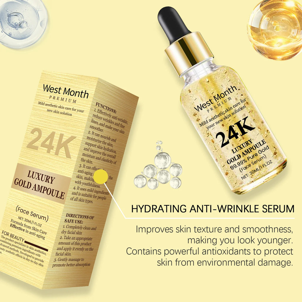 24k Gold Facial Skin Care