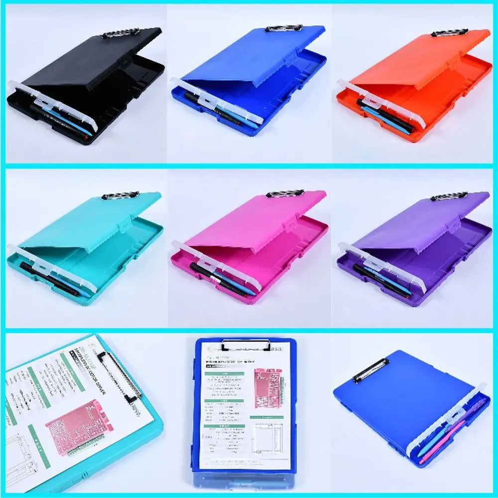 1 Pc Plastic Clipboard padfolio