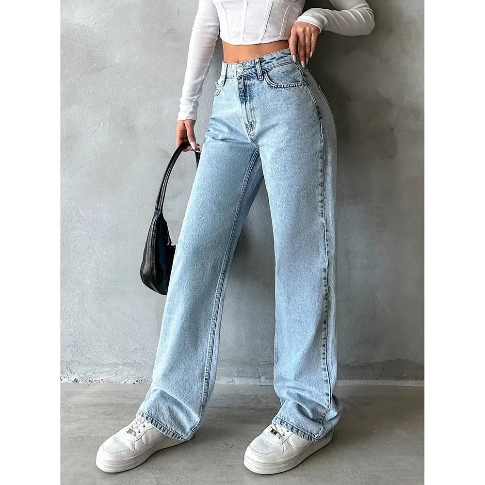 Jeans Wide Leg Pants