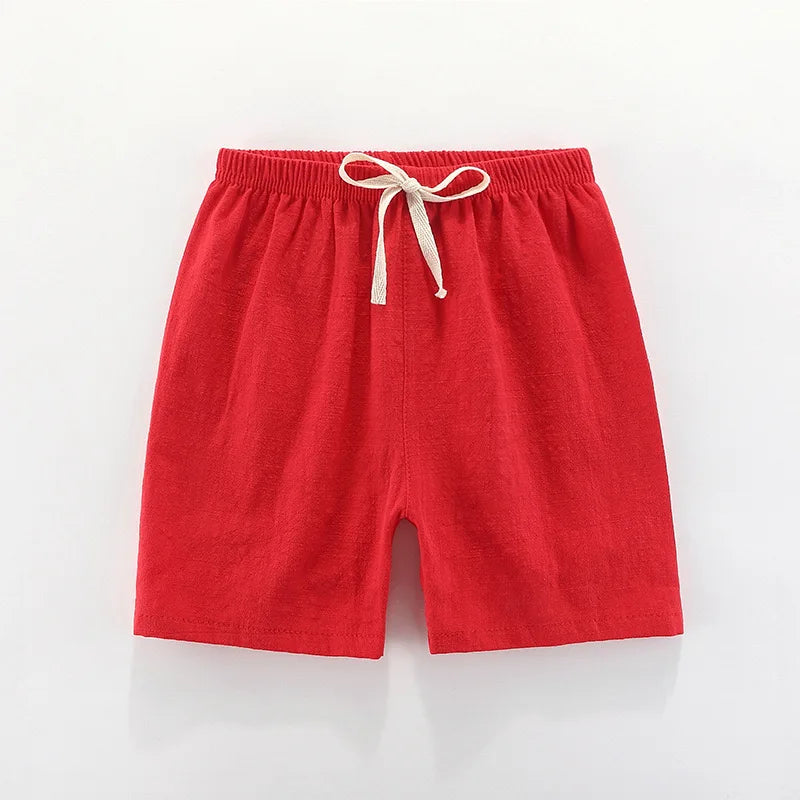 Linen Kids Shorts