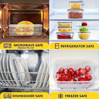 4 Piece Food Storage Containers