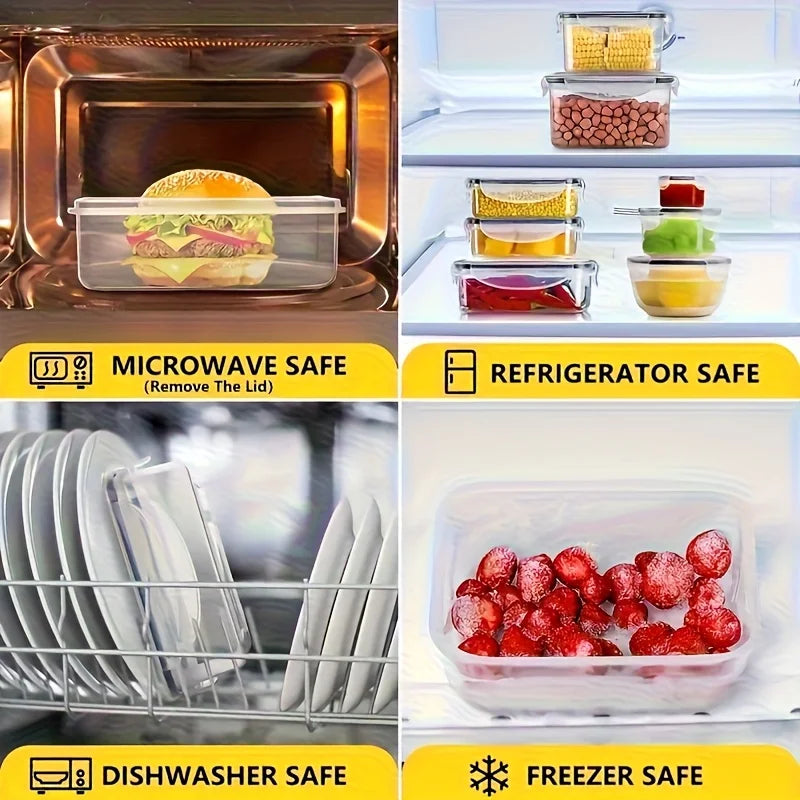4 Piece Food Storage Containers