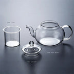Borosilicate Glass Tea Pot